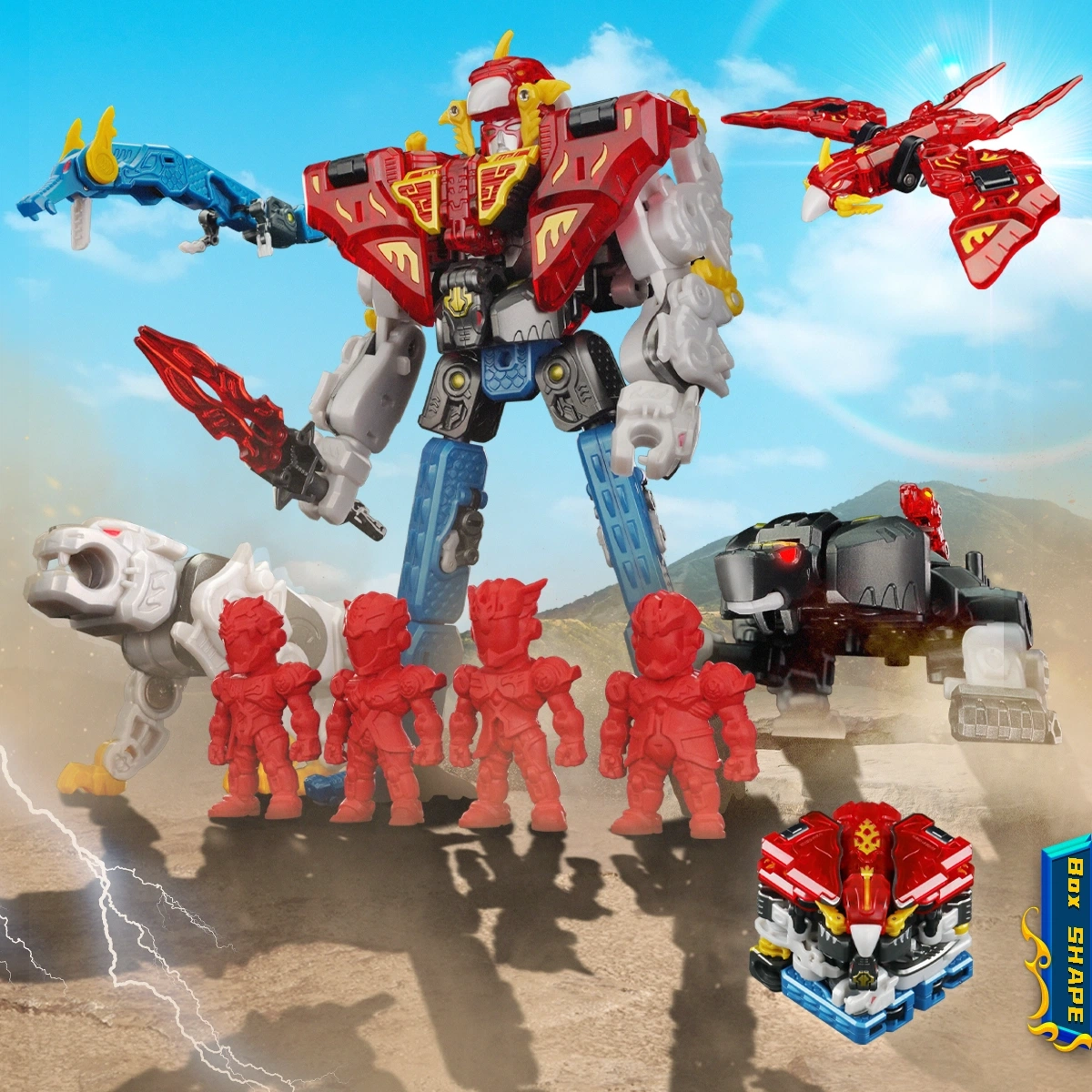 1/4 SQUAD SACREDPOWER ROBO