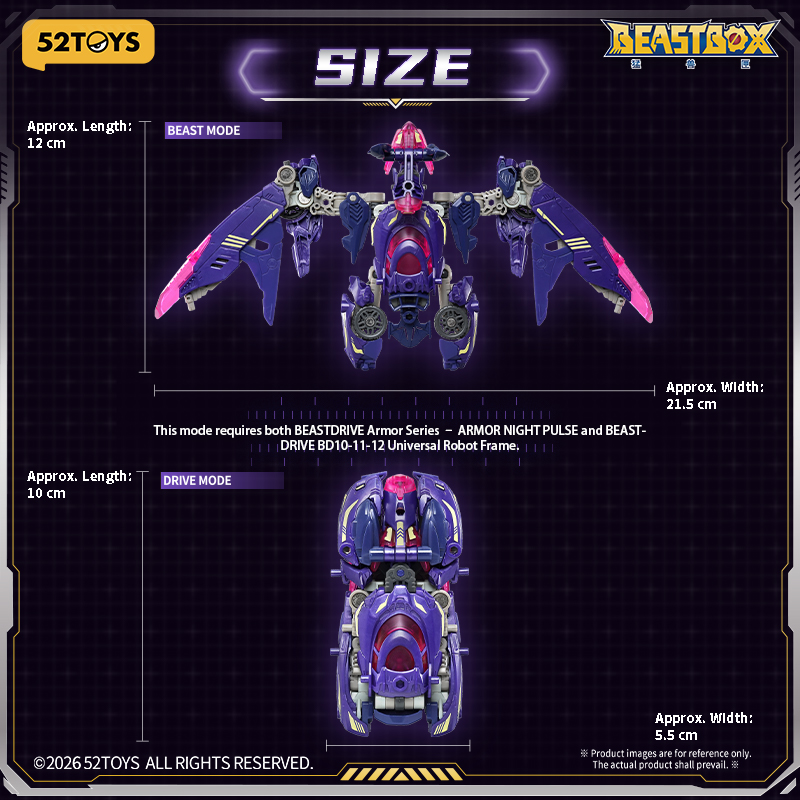 BEASTBOX BEASTDRIVE SERIES ARMOR NIGHT PULSE