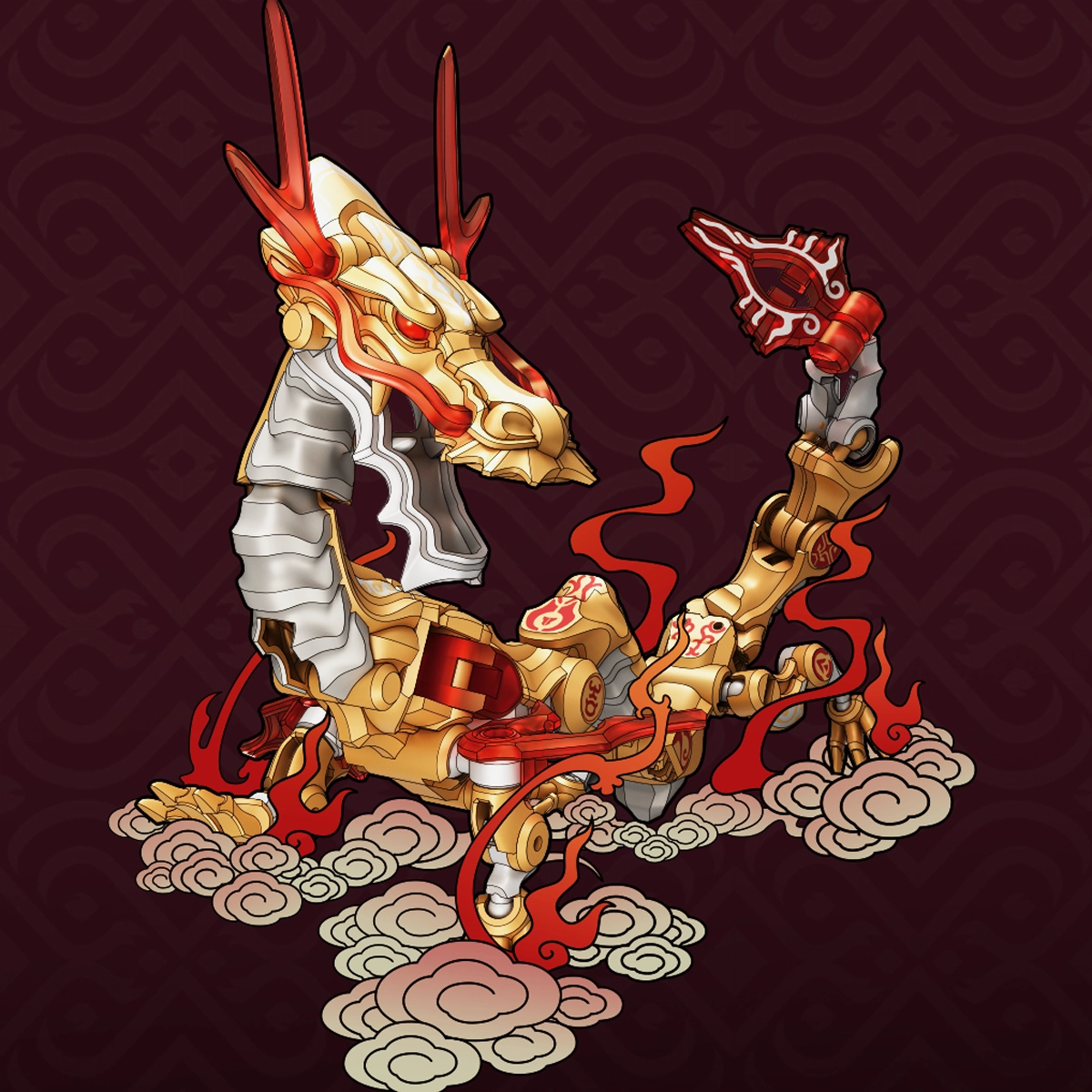 IB-04 CHINESE DRAGON- GOLDEN DRAGON