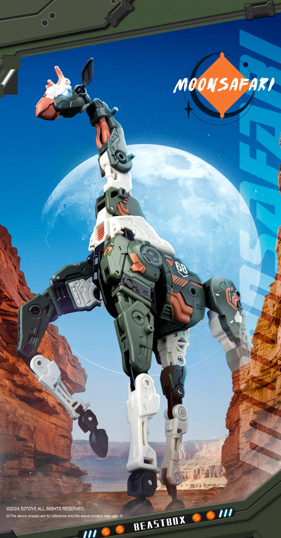 BeastBOX BB-69 Moonsafari - Transforming Cube Action Figure – BEASTBOX