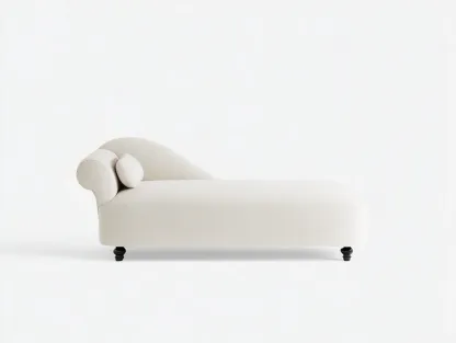 Chaiselongues-Stoff-178x78x84 cm-Offwhite-Zeitloser Stil-Cottanest