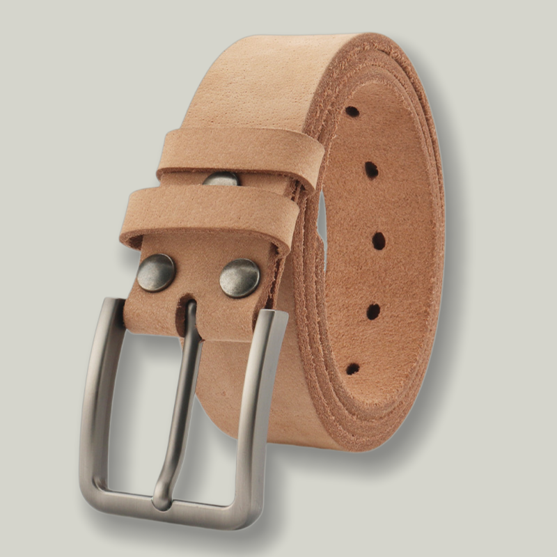The Origin: Premium Vegetable Tanned Full-Grain Leather Belt