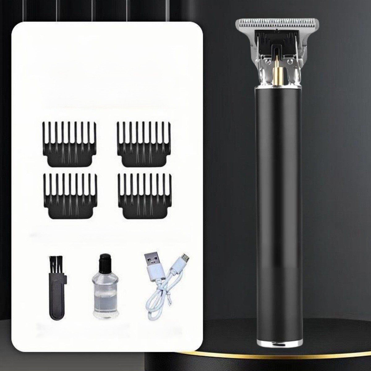 Silent and no-stuck hair Electric oil-cut carving hair clipper【👍Haircut, Shave, and Hair Removal in One!】【👍Lifetime warranty; free replacement for any issues within one year!！】