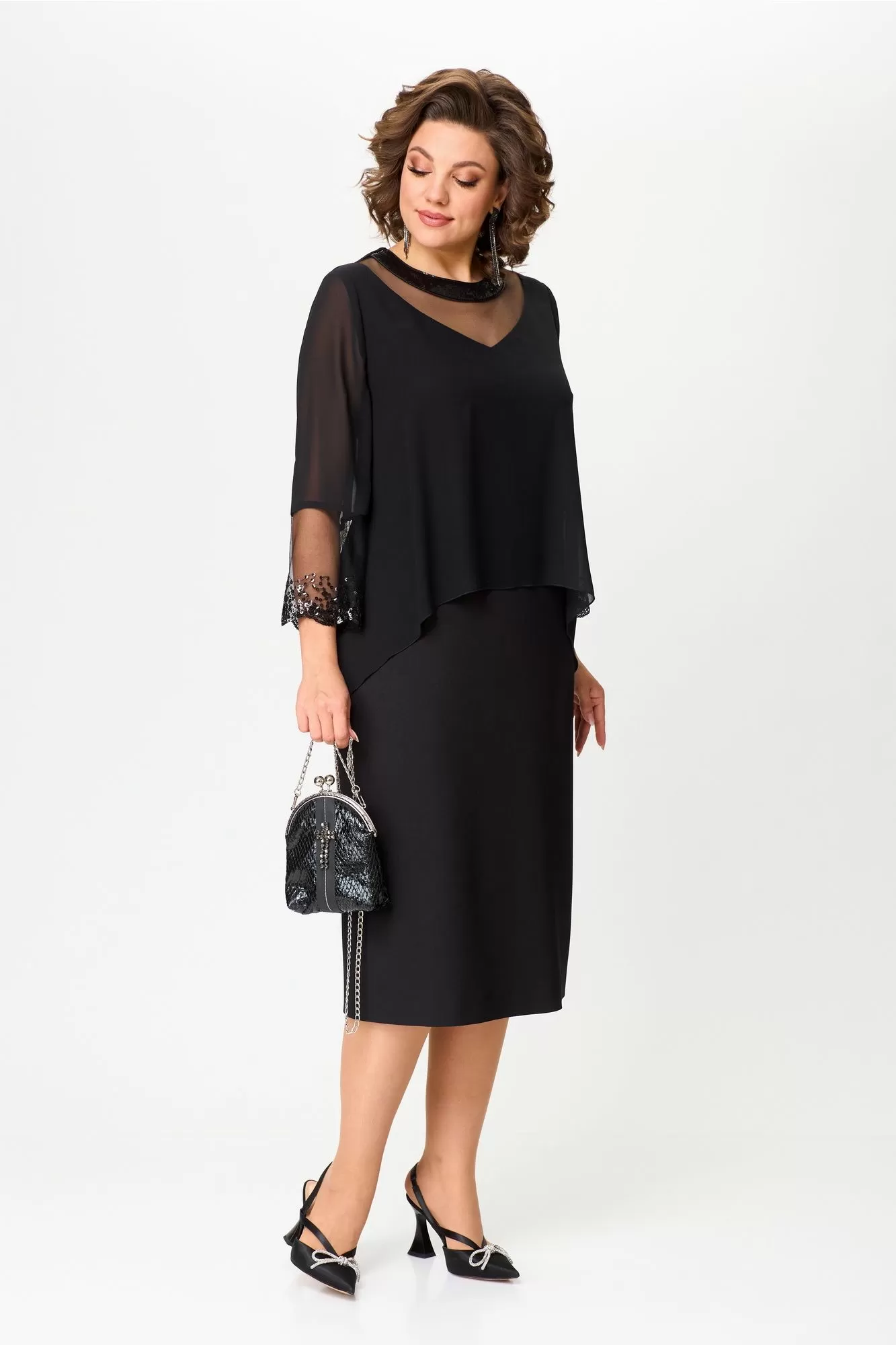 💖💖【S–5XL】🍁🍂Елегантна рокля в нов стил