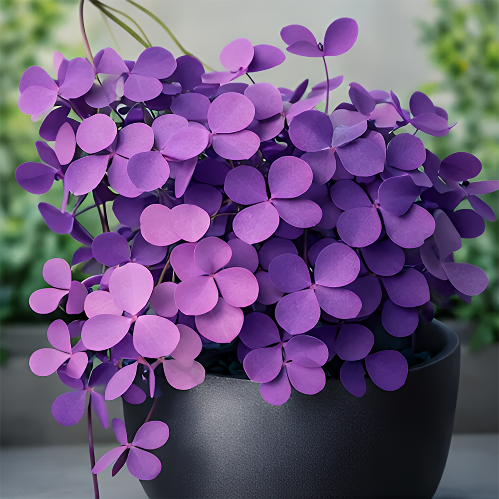 🍀 Семена от щастлива детелина с четири листа – цветно наследствено саксийно растение – носещо ви късмет.