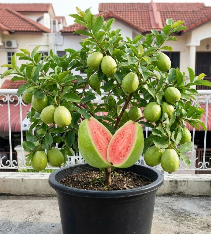 🌱 Лесни за отглеждане - 🌱 Фиданки от розов гуава