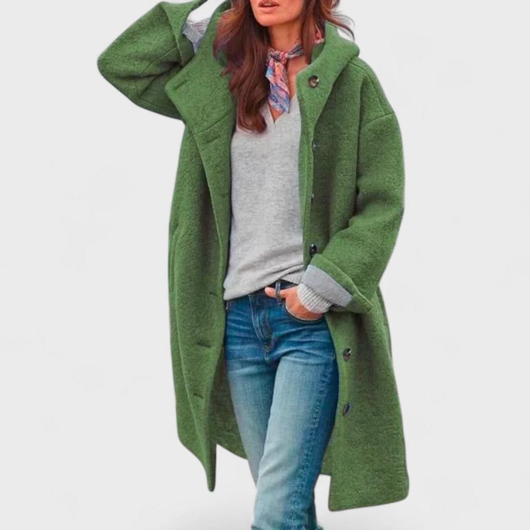 🧥Olivia | Elegantní vlněný kabát
