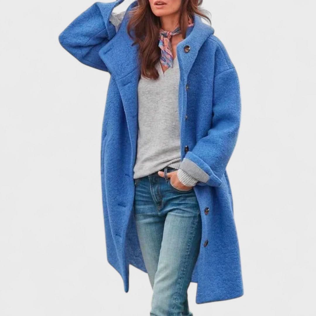 🧥Olivia | Elegantní vlněný kabát