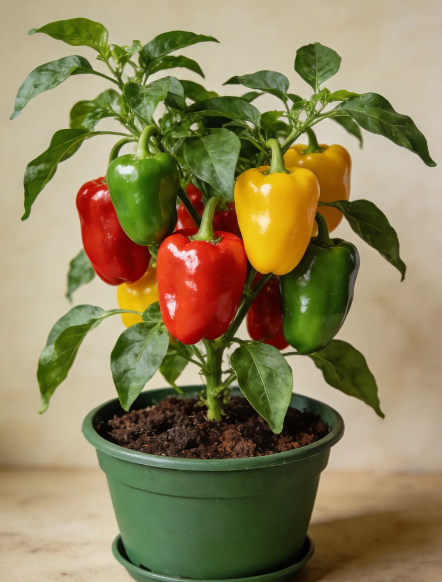 🌶️Семена от пъстър пипер (балконни зеленчуци в саксия, годишно отглеждане, лесно за поддръжка)