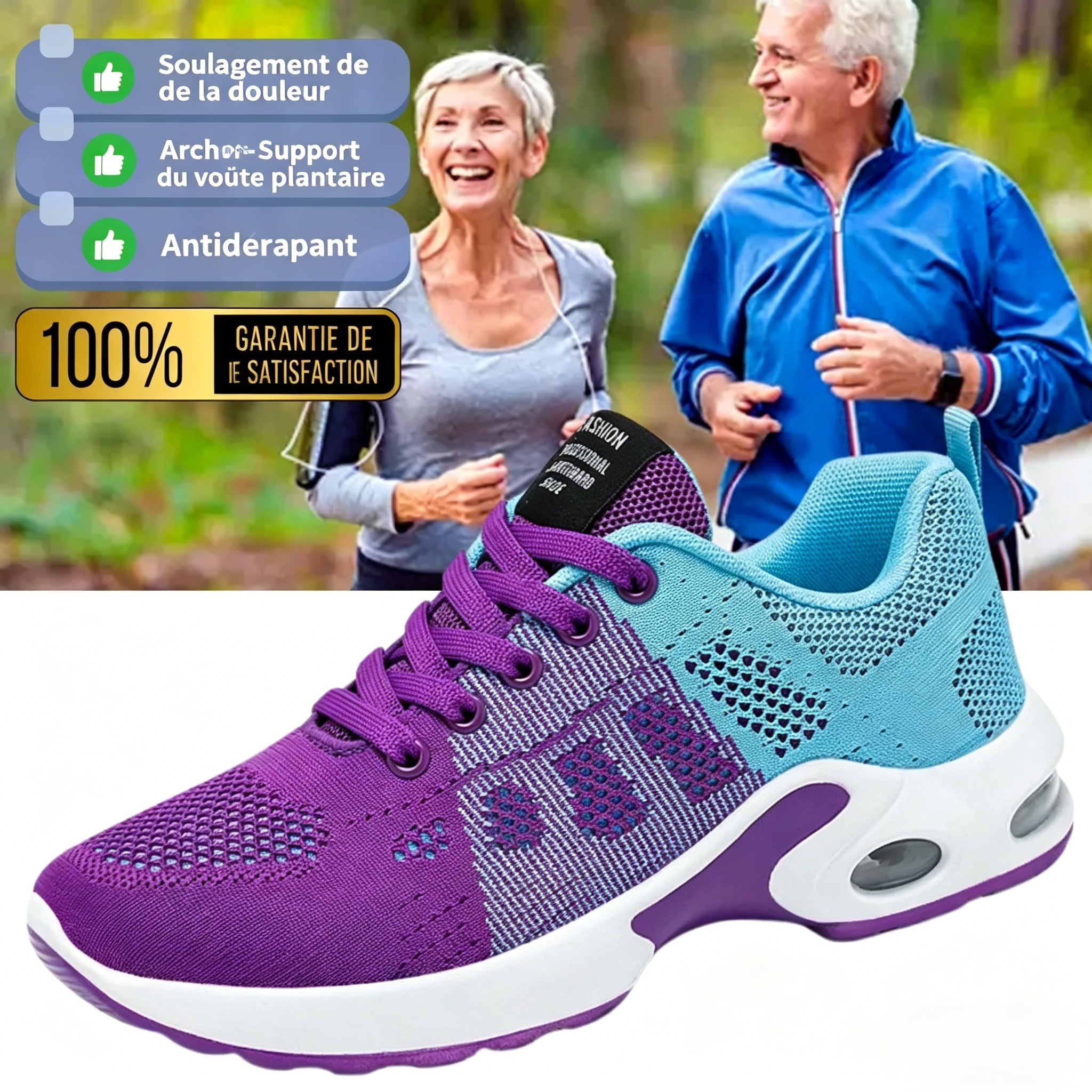New spring casual large size air cushion walking shoes