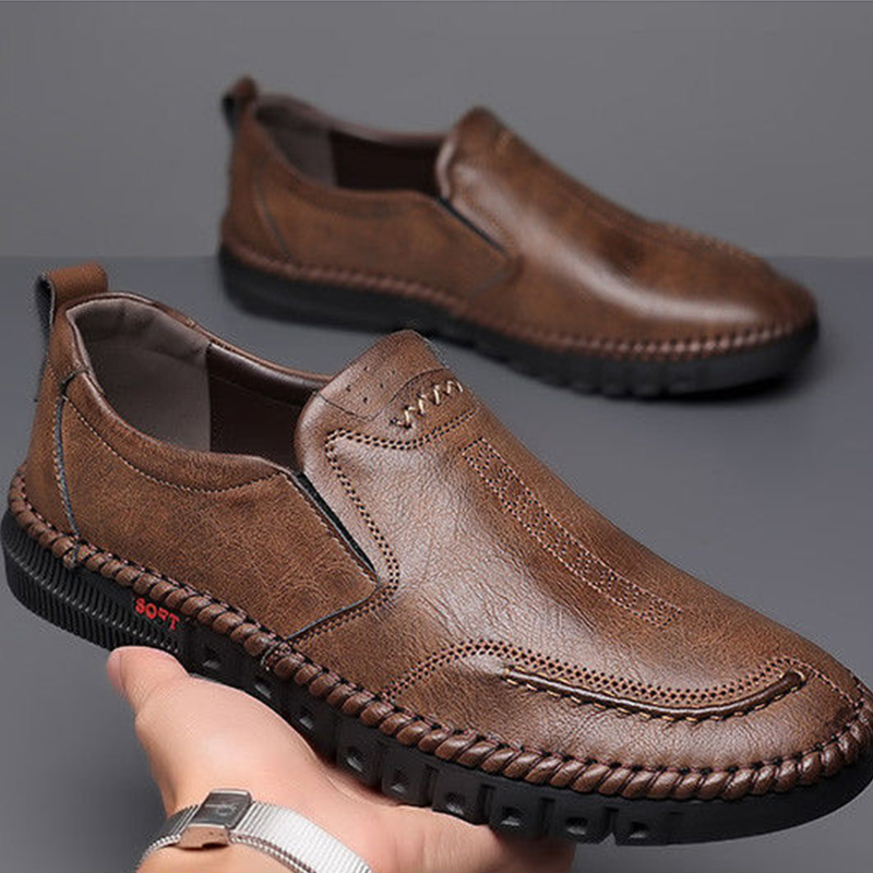 🔥Hot Sale 🎉Men's Casual Comfy Genuine Leather Loafer