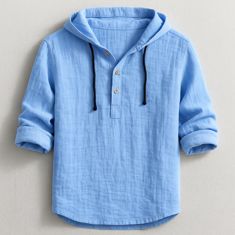 Chemise de luxe avec capuche