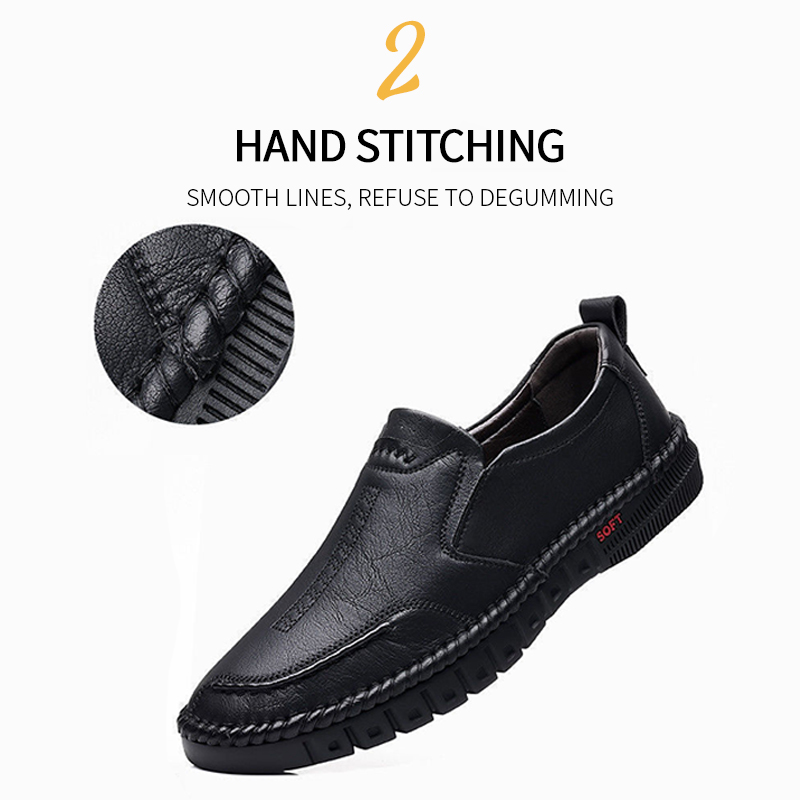🔥Hot Sale 🎉Men's Casual Comfy Genuine Leather Loafer