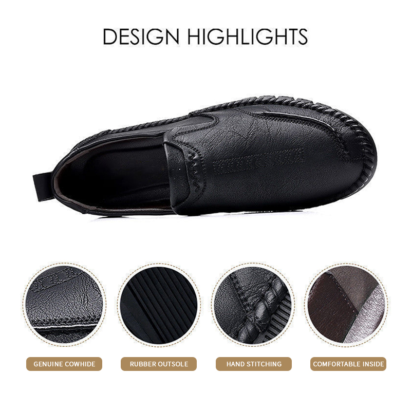 🔥Hot Sale 🎉Men's Casual Comfy Genuine Leather Loafer