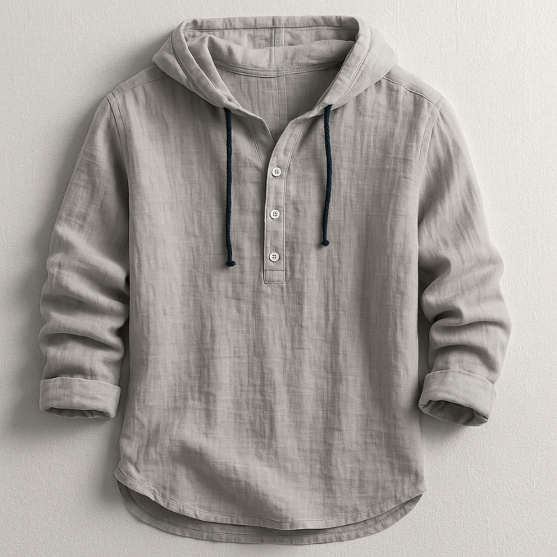 Chemise de luxe avec capuche