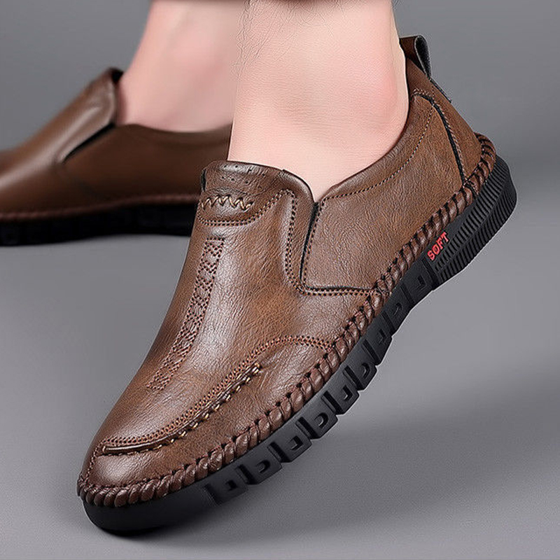 🔥Hot Sale 🎉Men's Casual Comfy Genuine Leather Loafer