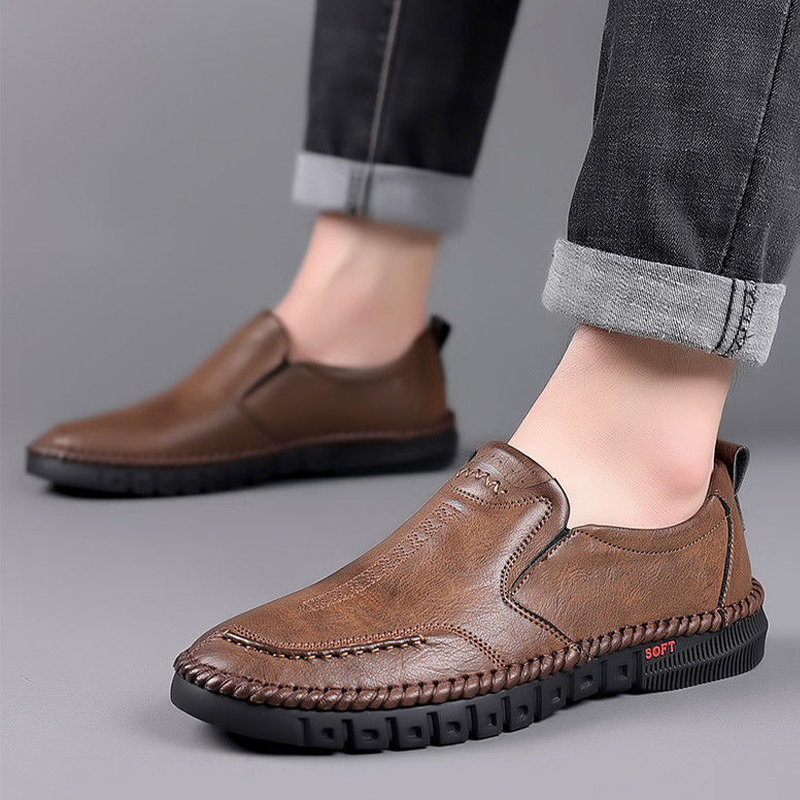 🔥Hot Sale 🎉Men's Casual Comfy Genuine Leather Loafer