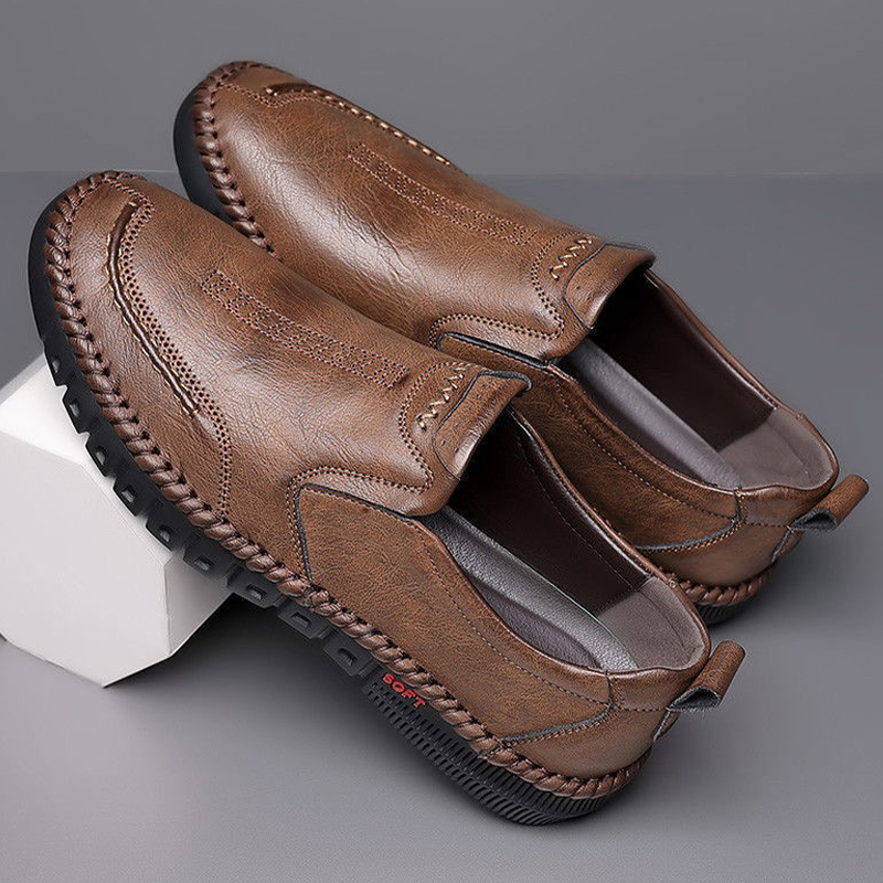 🔥Hot Sale 🎉Men's Casual Comfy Genuine Leather Loafer