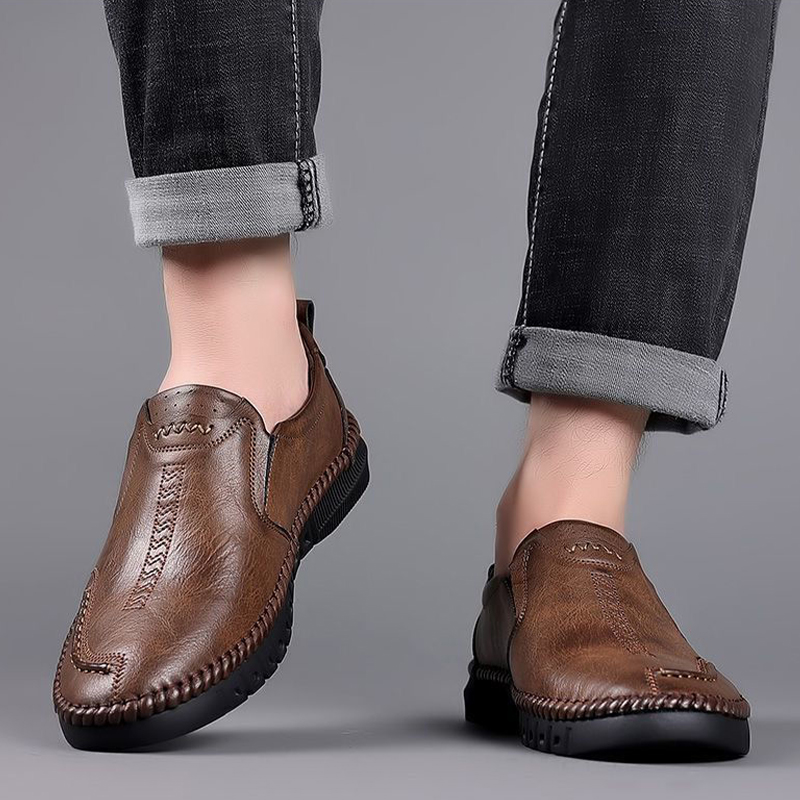 🔥Hot Sale 🎉Men's Casual Comfy Genuine Leather Loafer