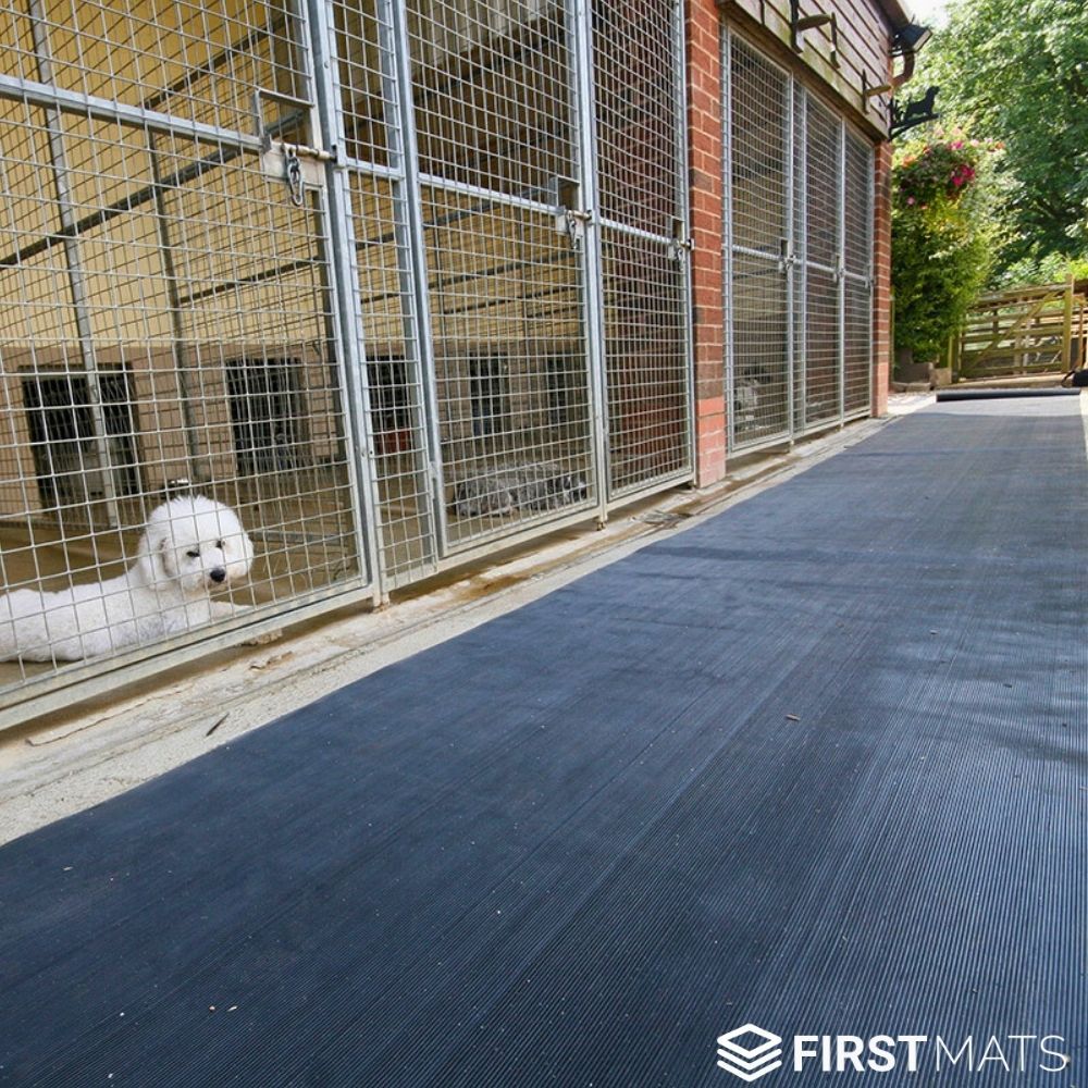 Fine Ribbed Rubber Matting (3mm or 6mm)