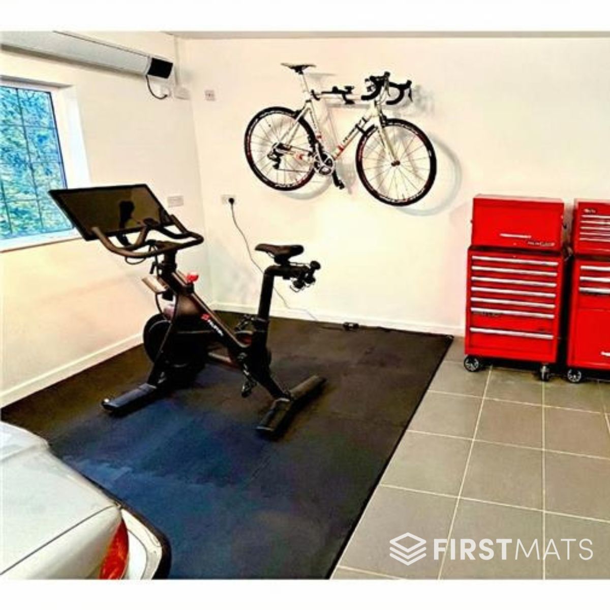 Standard Rubber Gym Mat Tiles