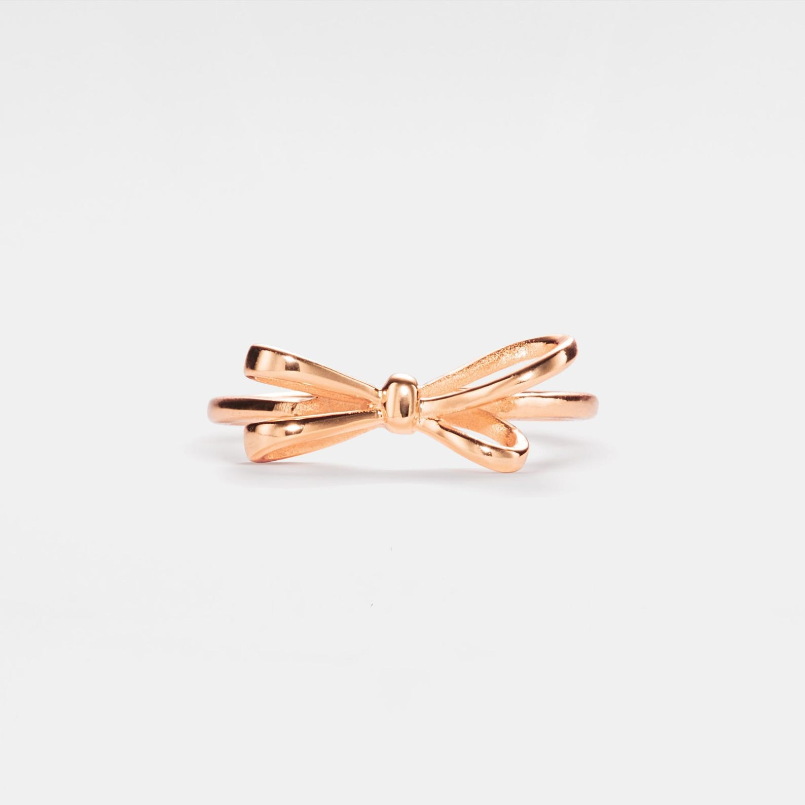 Knot Sterling Silver Engagement Ring