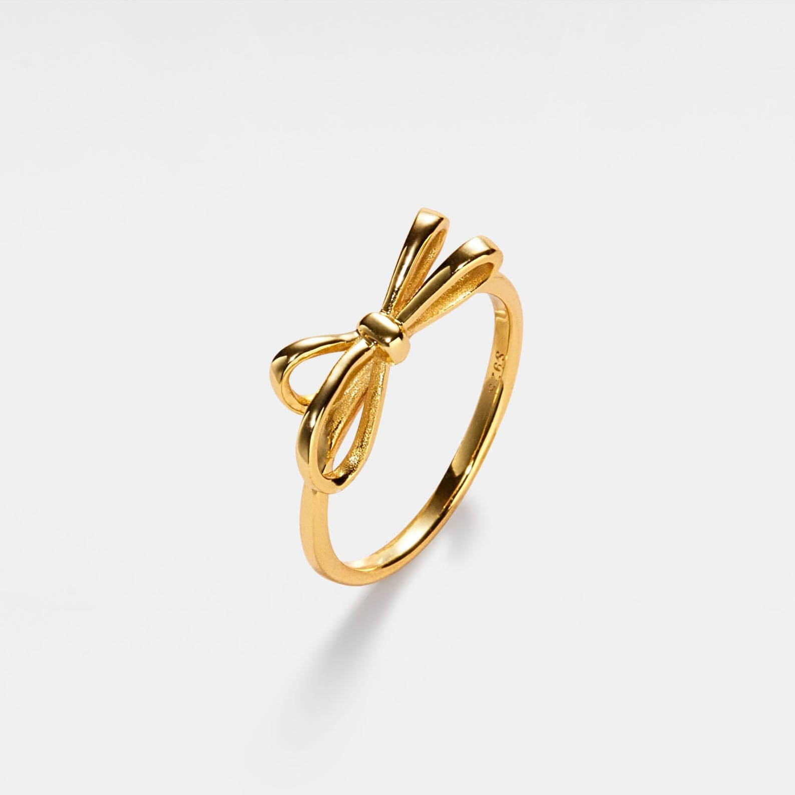 Knot Sterling Silver Engagement Ring