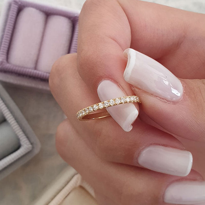 Oval Cut Diamond White Sterling Silver Yellow Gold Ring Set