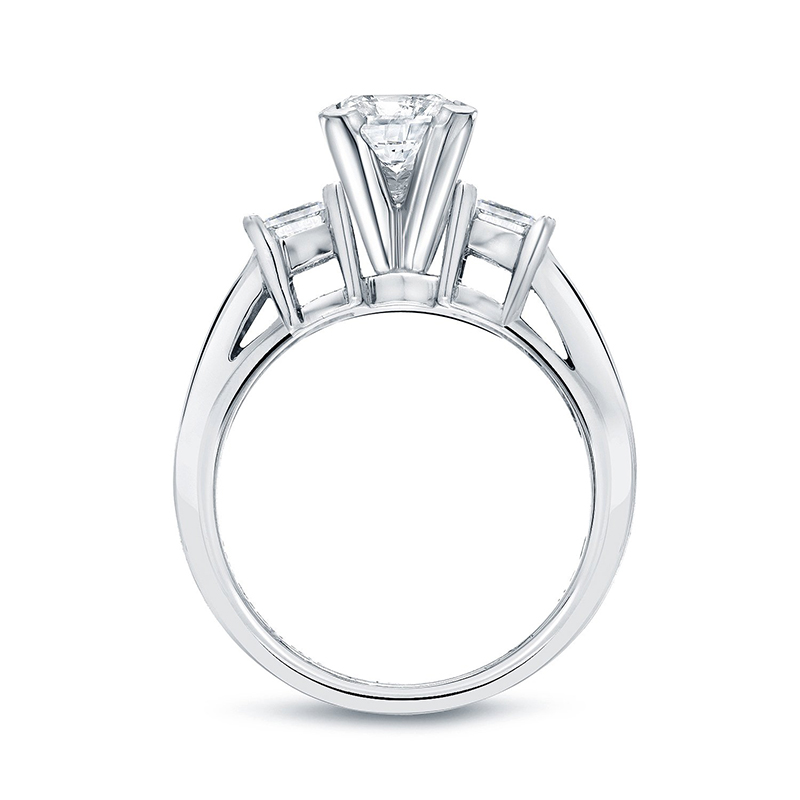 Princess Cut Diamond White 3-Piece Bridal Sets in Sterling Silver