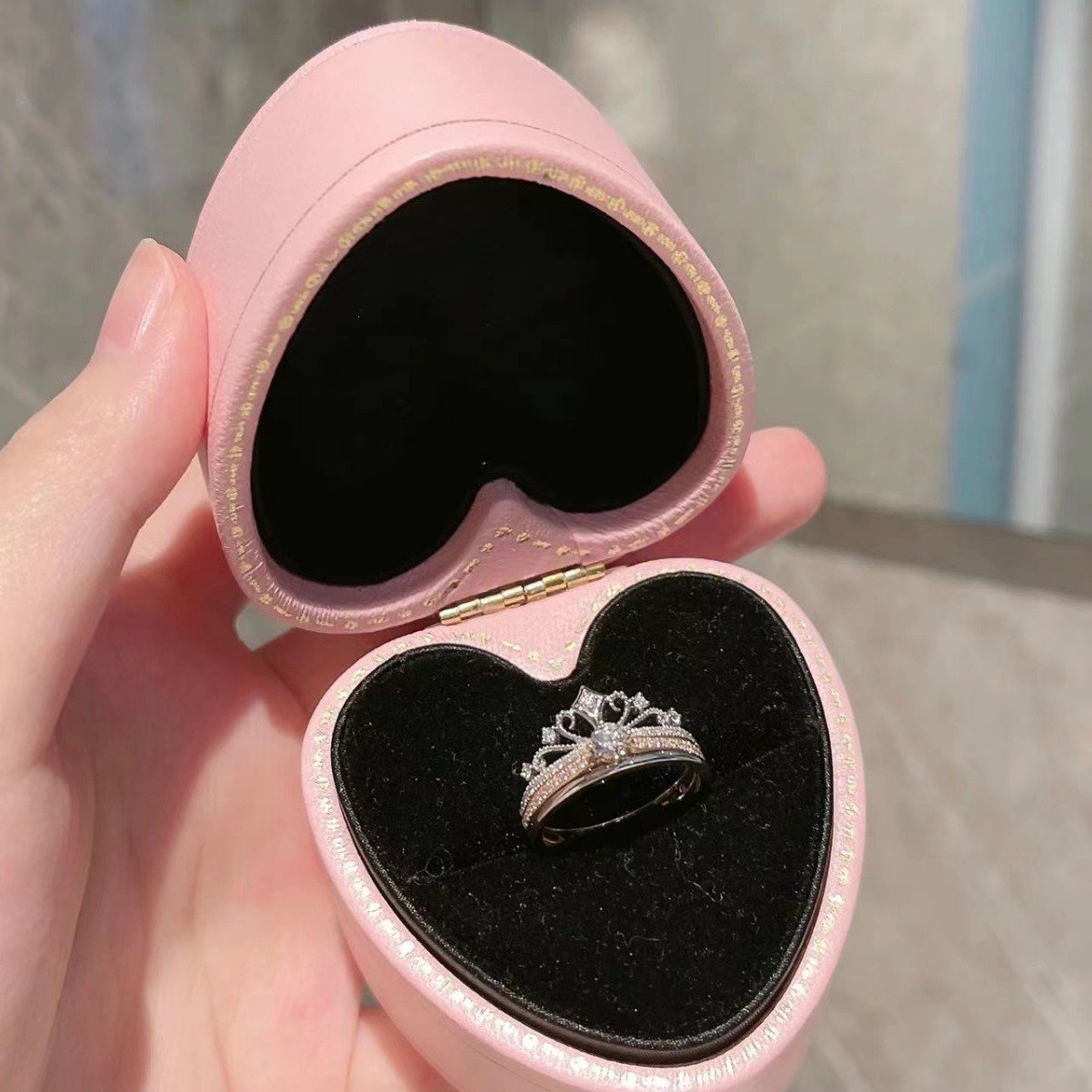 Round Cut Moissanite Diamond White 925 Sterling Silver Art Deco Bridal Sets