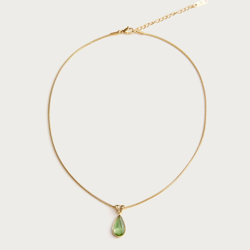 18K Gold Plated Waterdrop Necklace