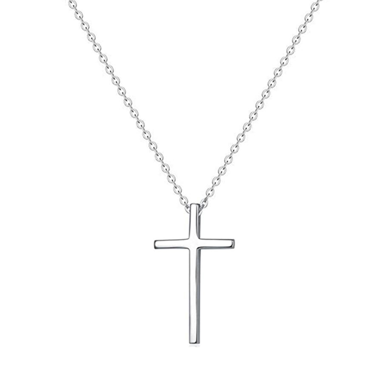 Religious Silver/Gold Cross Necklace