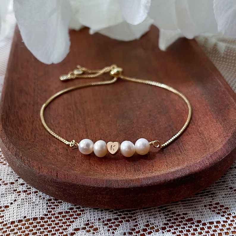 Minimalist Fresh Water Pearl Bracelet for Women