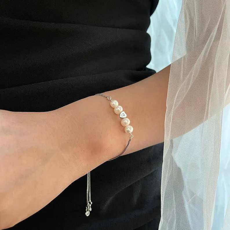 Minimalist Fresh Water Pearl Bracelet for Women