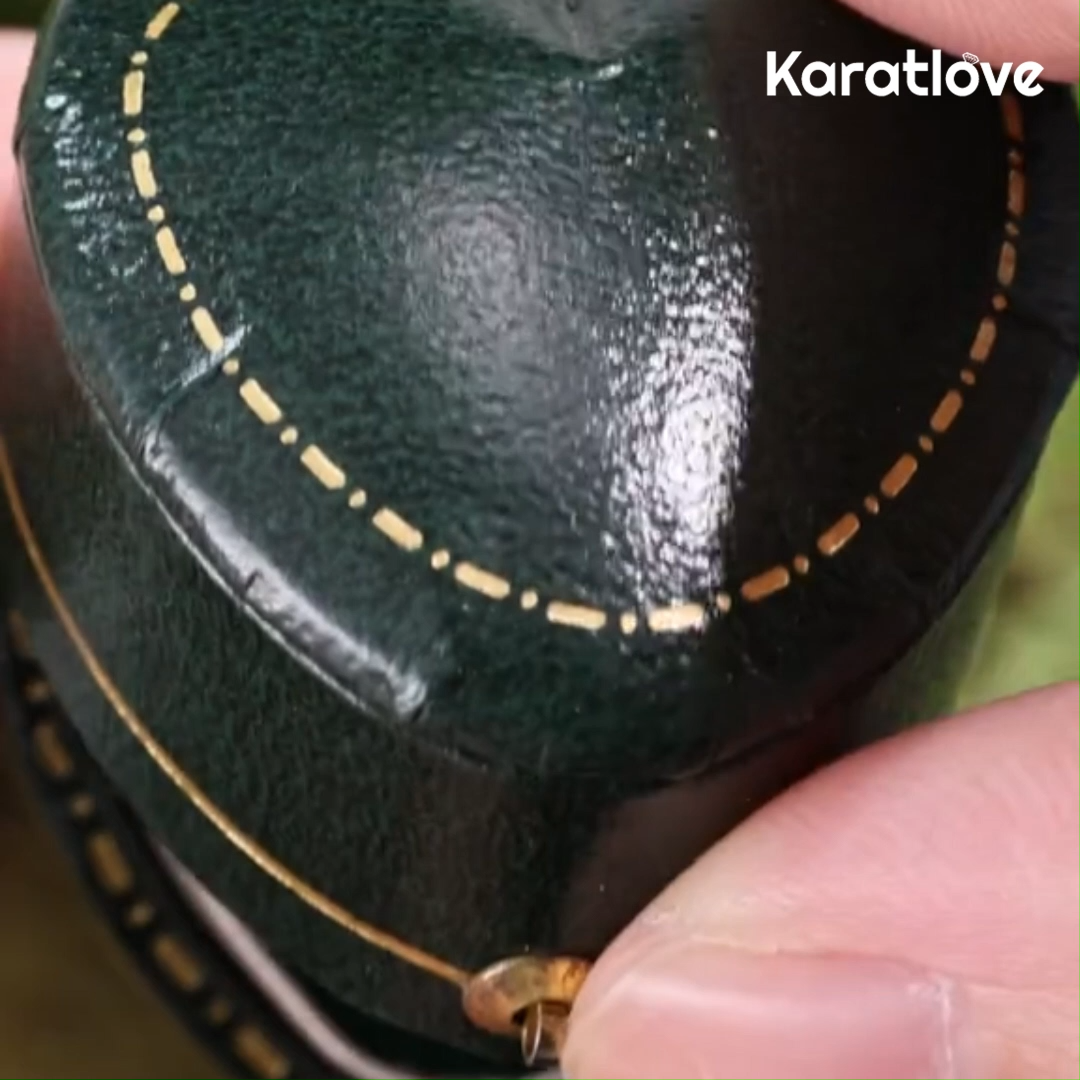 Kite Cut Green Moss Agate Nature Inspired Sterling Yellow Gold Engagement Ring