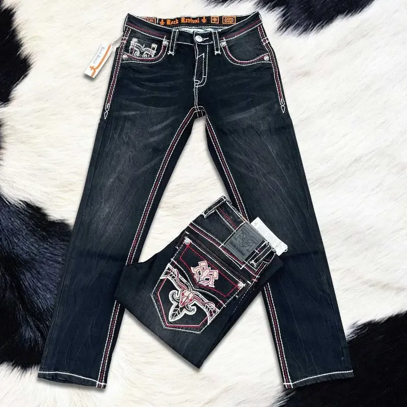Rock Revival Jeans for Men - Premium Western Denim Collection