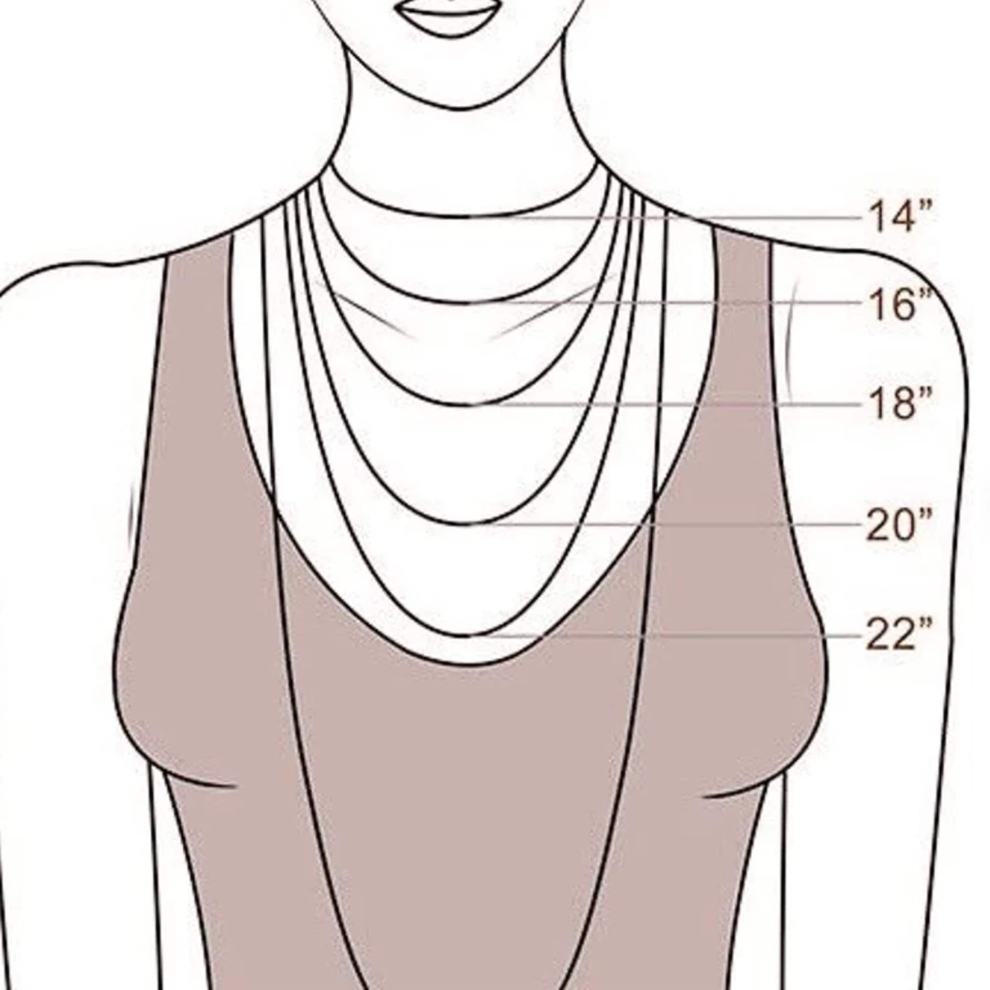 Custom Name Necklace 18K Gold Plated Name Necklace