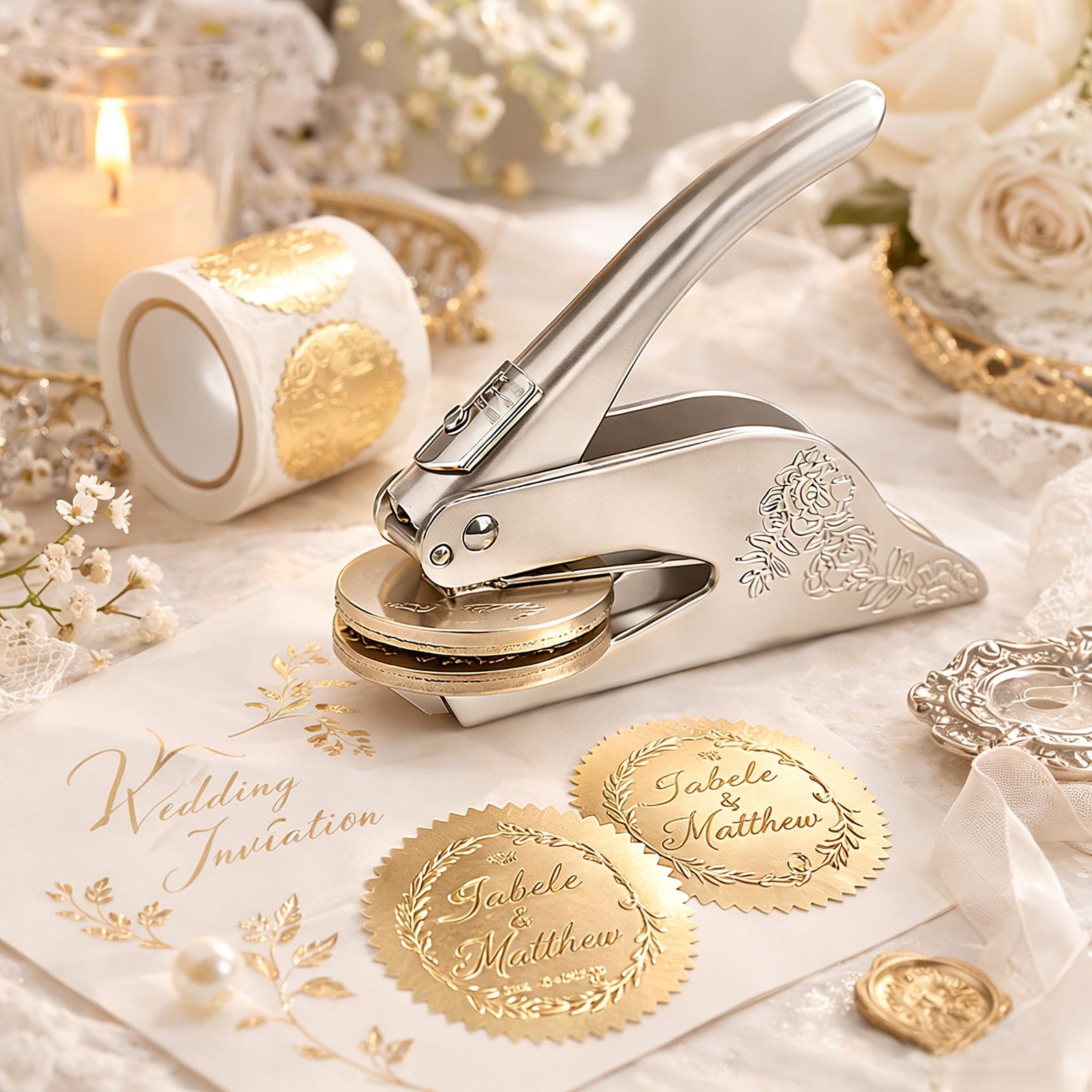 Custom Logo Embosser, Personalized Pliers Stamp