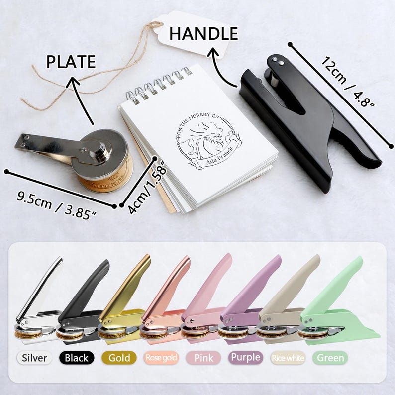 Custom Logo Embosser, Personalized Pliers Stamp