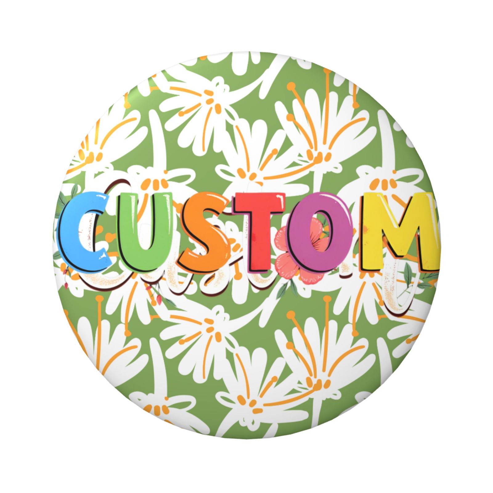  Personalised Metal Badges with Photo