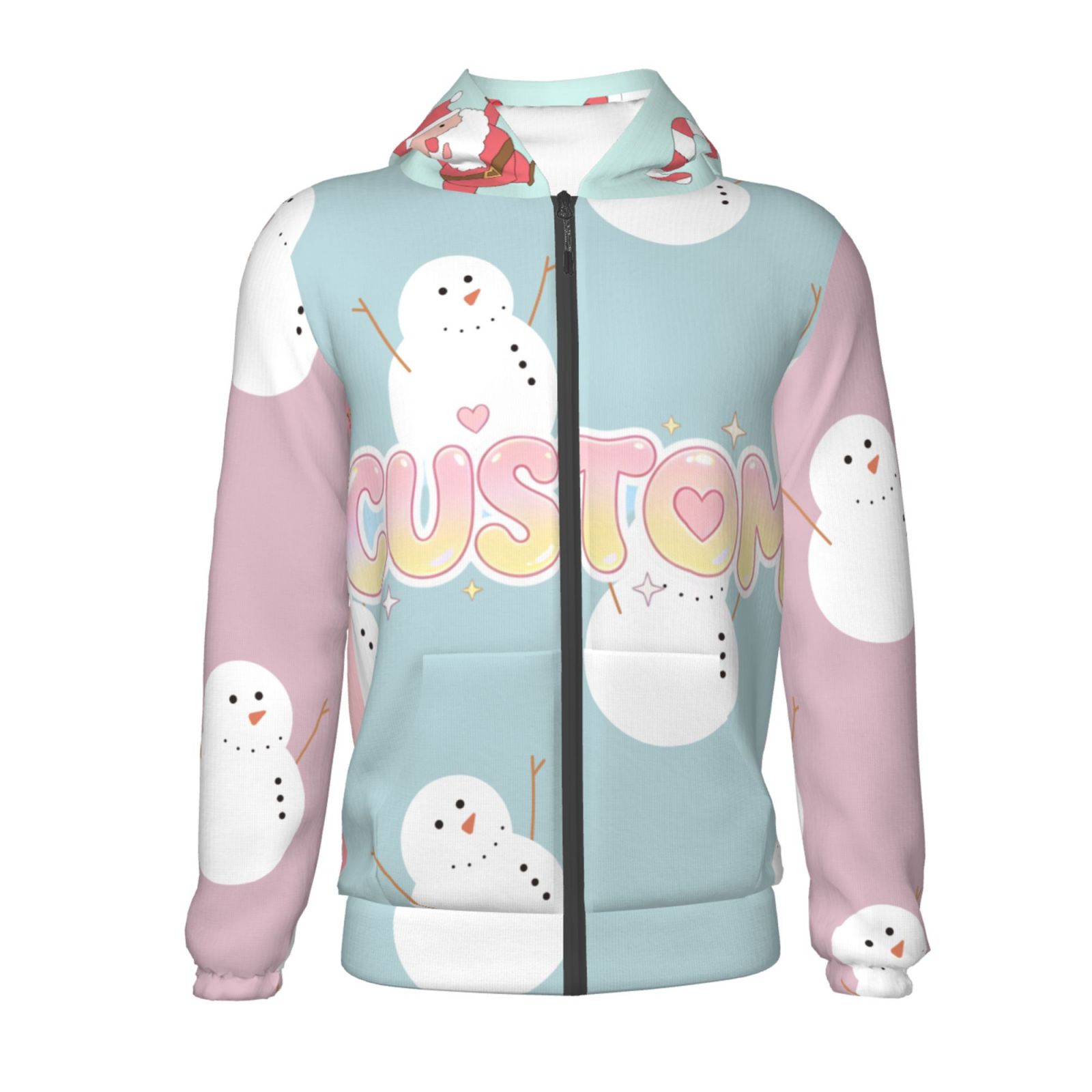 Kids Girls Boys Zipper Hoodie Unisex  Zipper