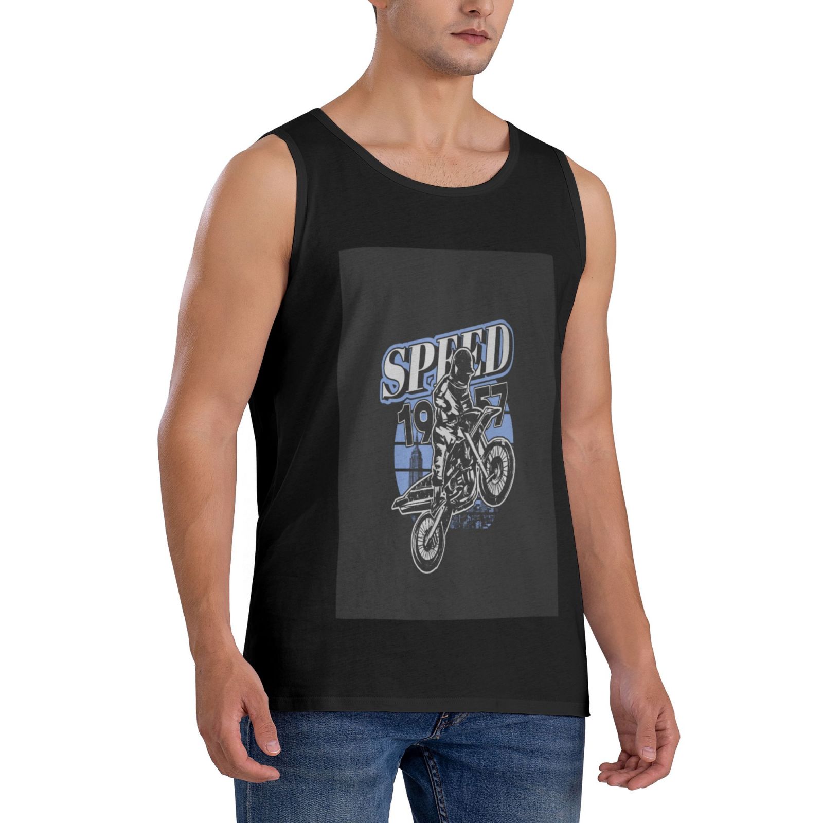 Mens Vests Gym Vests for Men UK Casual Tank Top Sleeveless Tshirt Men Sports Vest Tops Running Top Muscle Shirt