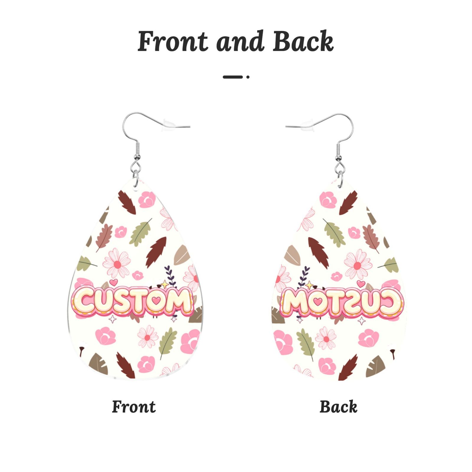 Women Earrings Waterdrop Shaped Fashionable Accessories