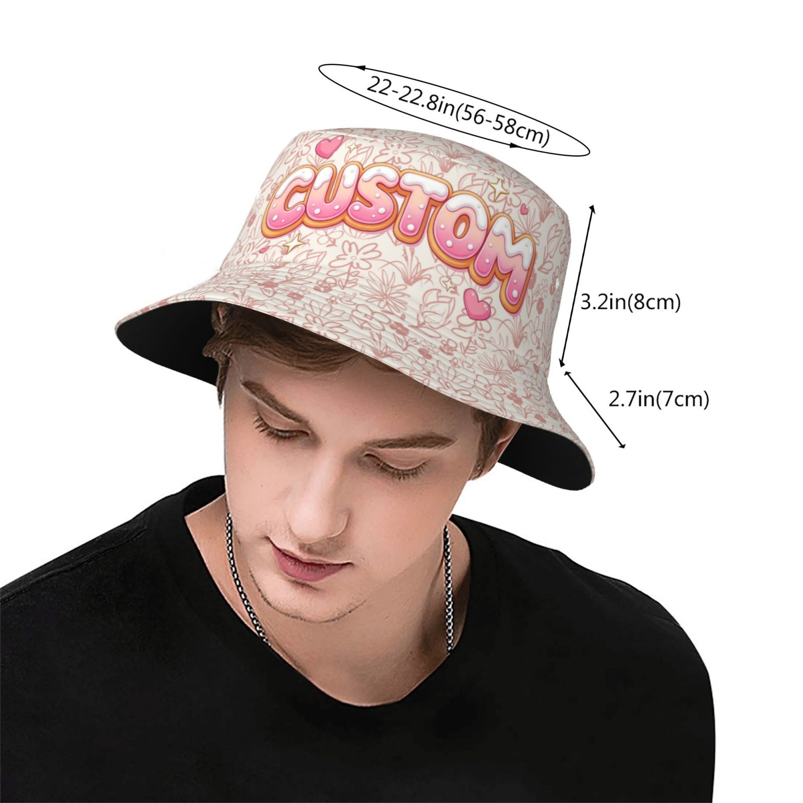 Unisex Ladies Man Double-Sided Fisherman's,Outdoor Protect Golf Mountaineering Fishing Cap