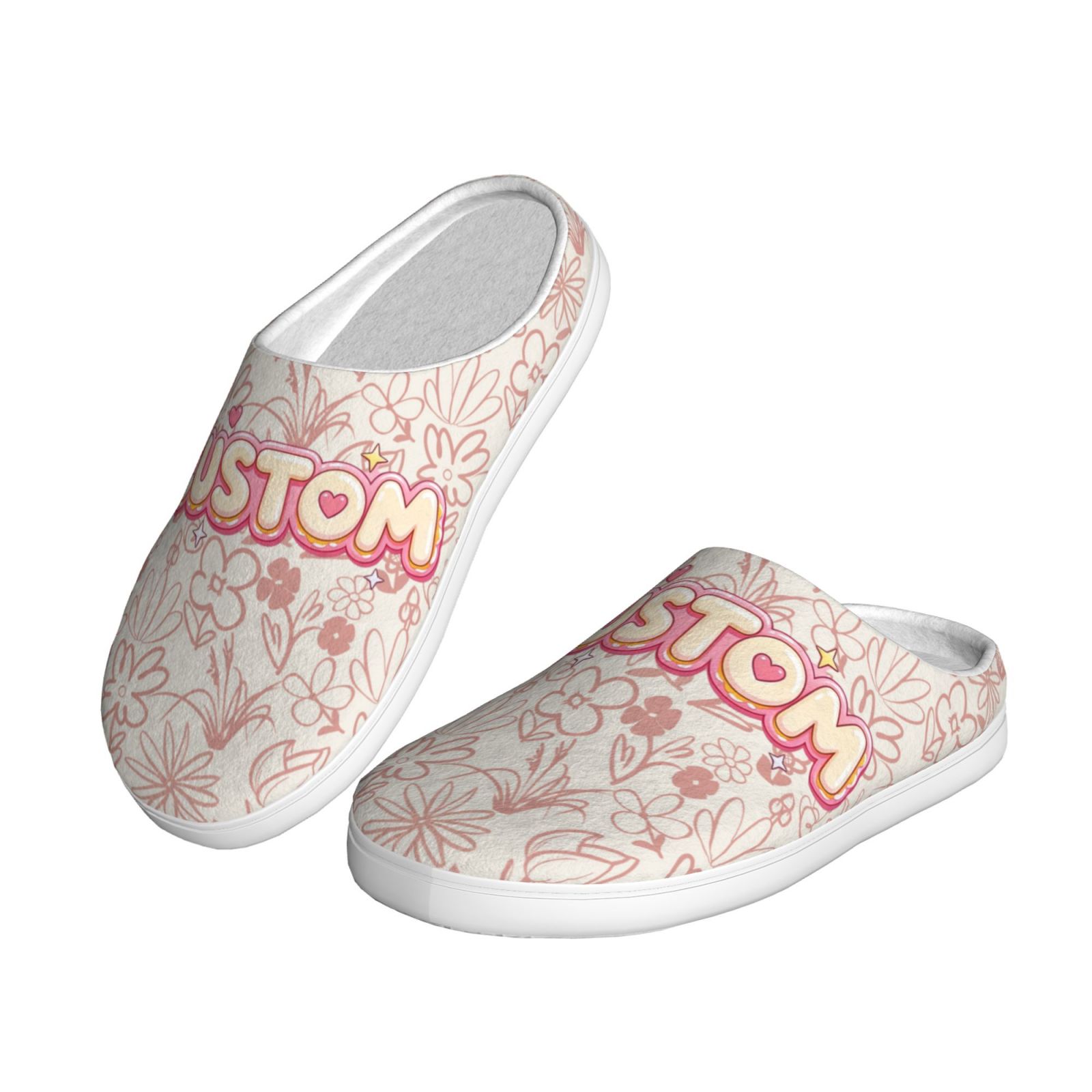 Slippers - Breathable Cotton Washable Indoor House Shoes