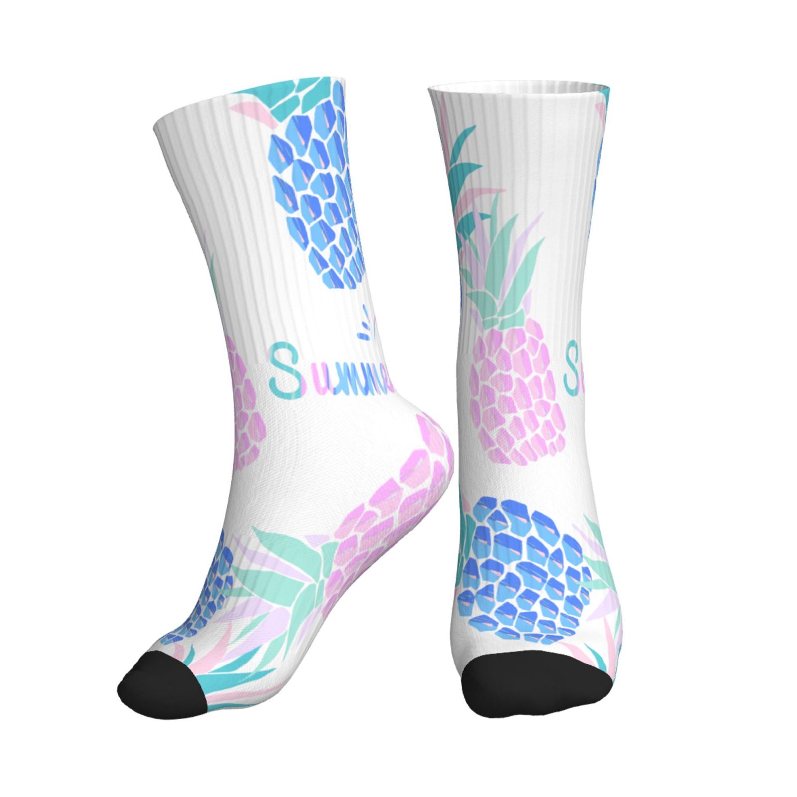 Sport Running Socks: Crew Sock with Arch Support for Men Women Hiking Cycling Football,Gift for Runners