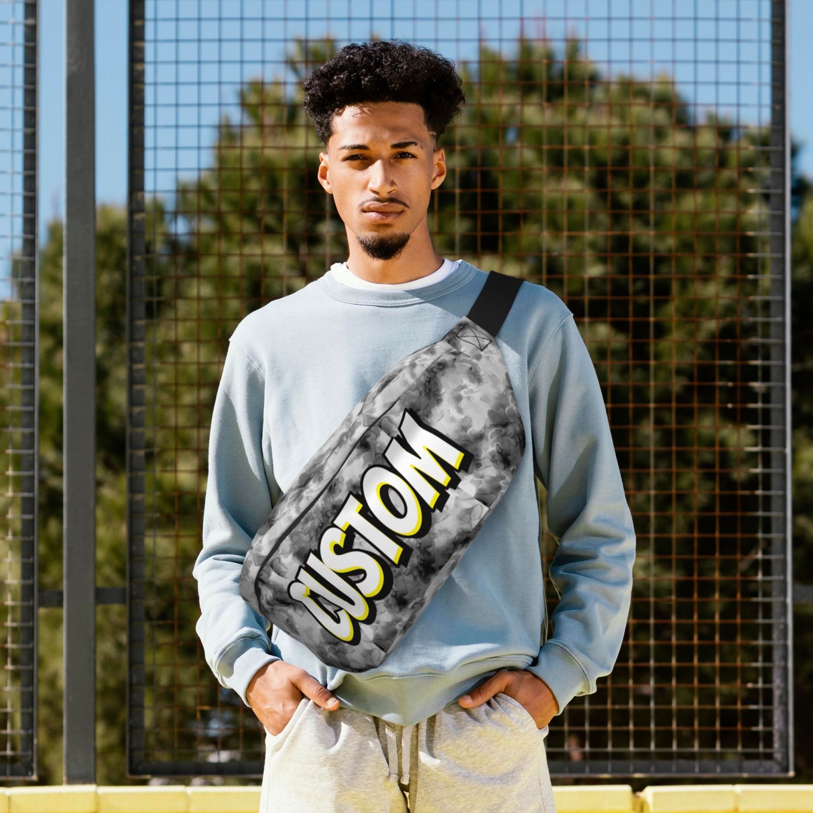  Waist Packs with Adjustable Belt Crossbody Chest Bag