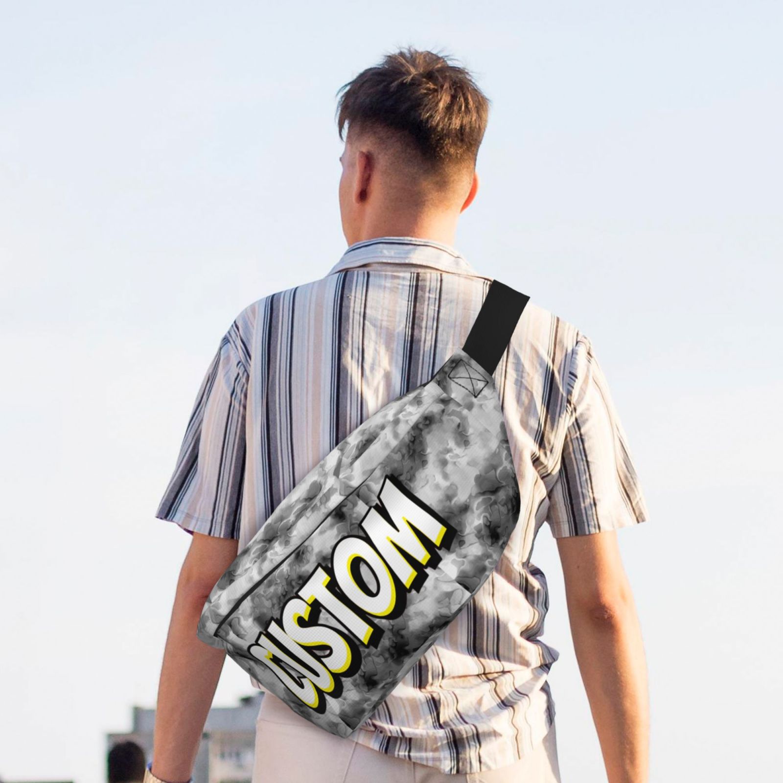  Waist Packs with Adjustable Belt Crossbody Chest Bag