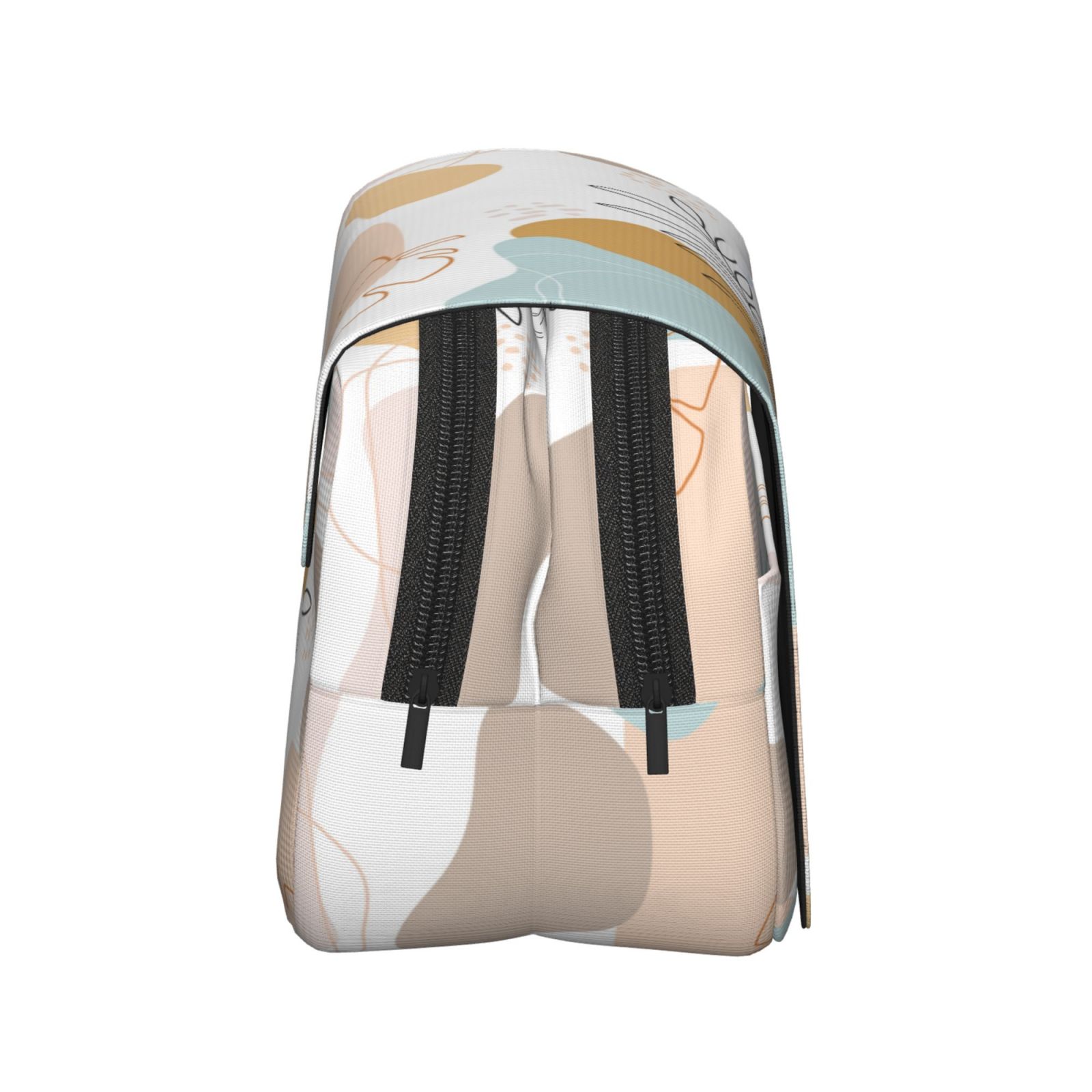 Print Print Pencil Case Double - Layer Flip Pencil Pouch Pen Organizer Makeup Bag