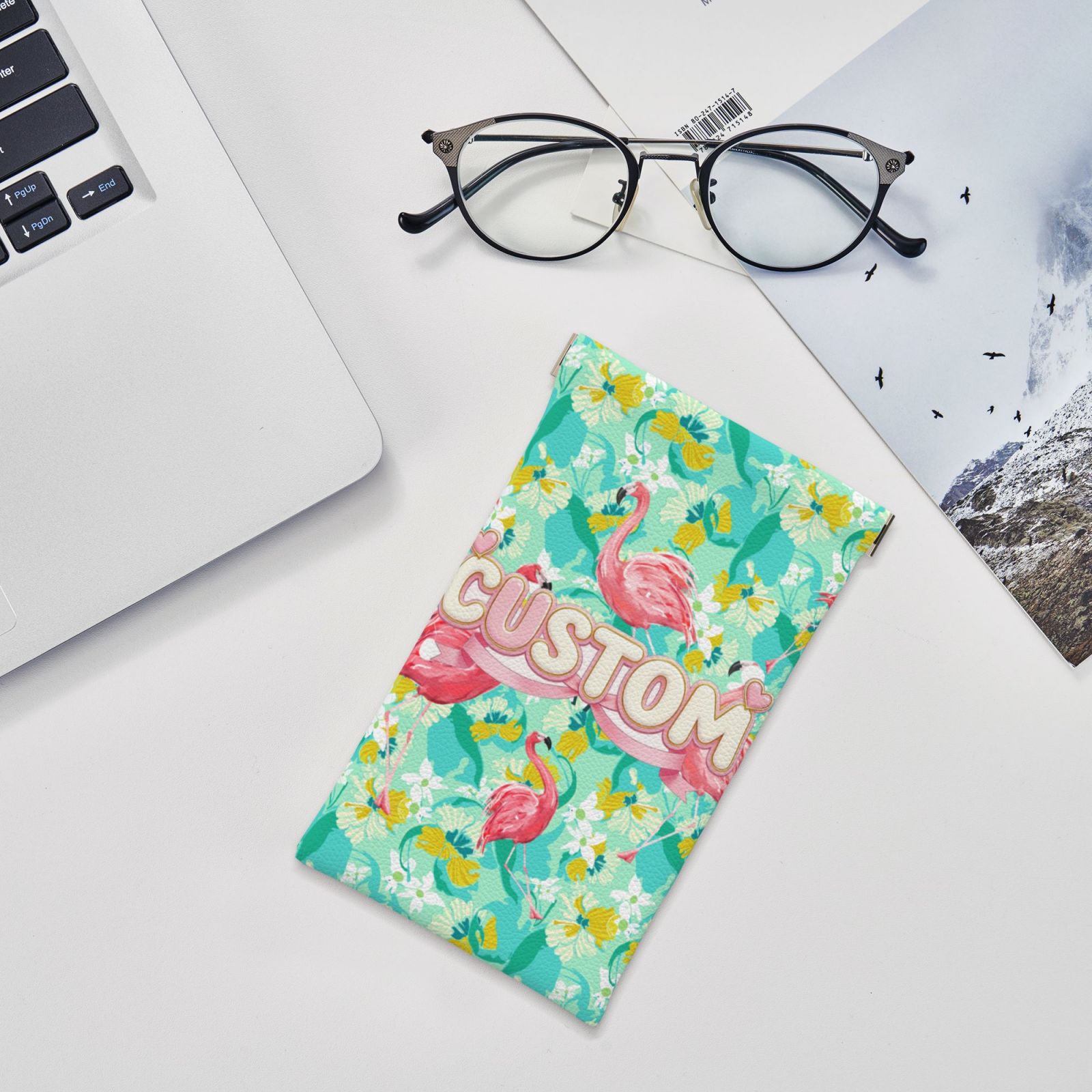 Leather Glasses and Sunglasses Case – Real Leather Protective Holder for Reading Glasses